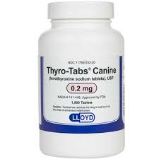 177 moderate drug interactions (2129 brand and generic names) Levothyroxine Sodium Tablets Thyro Tabs 1800petmeds