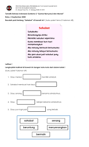 Contoh soal invitation letter dimana akan mennyangkut banyak hal dan aspek mulai dari jenis undangan pernikahan, kemudian juga ada jenis text dan masih banyak lagi dimana tentu saja akan kami hadirkan kepada sahabat semua lengkap dengan kumpulan soal beserta beberapa contoh terbaru dari invitation letter ini. Melengkapi Kalimat Interactive Worksheet