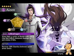 Bleach Brave Souls Aizen Brave Soul Bleach Brave Sōsuke aizen (藍染 惣右介, aizen sōsuke ) is the former captain of the 5th division in the gotei 13. bleach brave souls aizen brave soul