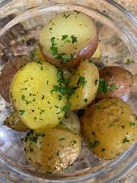 Parsley Baby Potatoes Directions Calories Nutrition More Fooducate