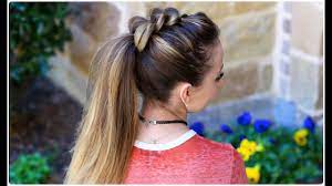 Pull Thru Ponytail Cute Girls Hairstyles