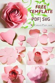 Paper flower petals template free 10 free printable flower petals in various shapes pdf petal templates3d large flower petalsflower petal shapeprintable flower petal flower petal patternpaper flower petalspdf flower petal wall decorationflower shapesgerbera petalpetal giant paper flower Pdf Printable Pdf Paper Rose Template Novocom Top