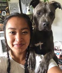 New trick! The cutest TRUST FALL 😝