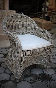 Kobo Grey Chair Rattanfurniture Rattan Furniture Chair Wicker Chair