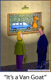 Coldcuts Cartoons Impressionist Painting It S A Van Goat Vincent Van Gogh Cartoon Art Memes Bones Funny