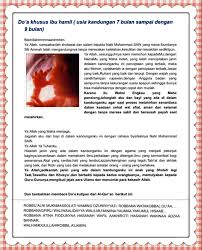 Doa Ibu Hamil 7 9 Bln Hamil