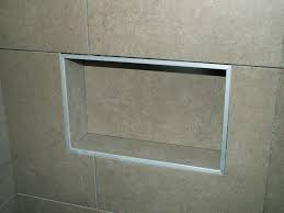 Shower Niche Shower Niche Tile Edge Trim Shower Tile Designs