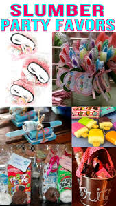 Candy Birthday Party Goodie Bag Ideas Slumber Party Favor Ideas Slumber Party Favors Birthday Favors Kids Sleepover Birthday Parties