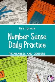Let S Practice Number Sense Daily With This Monthly Unit Designed For First Grade It Is Common Co Number Sense Number Sense Worksheets Number Sense Activities