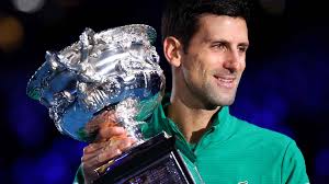 That familiar trophy is looming ever larger. Djokovic Wins Eighth Australian Open Crown Returns To No 1 2020 Australian Open Final Atp Tour Tennis