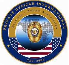 Private Officer Breaking News Poi Debuts New Logo Privateofficer Com Security Officer Training Security Officer Private Security
