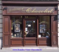 Rendez Vous Chocolat Paris Facade Boutique Bonne Vacances