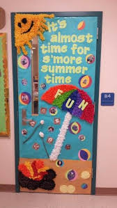 Summer Time End Of Year Classroom Theme Doors Classroom Themes Diy Classroom Decorations Door Decorations Classroom