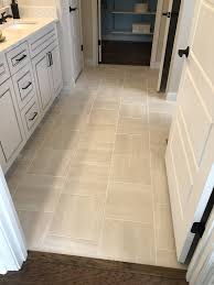 Cove Creek 13x13 Gray Floor Tile Installed Brick Joint Classic Bathroom Design Slate Floor Kitchen Classic Bathroom