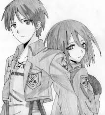 Later on mikasa starts becoming a warmer person, whereas eren becomes colder. Full Body Drawings Of Eren Novocom Top