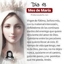 Novena a la Virgen de Fátima Día 1 🌹 Amada María danos la Gracia de un  sincero dolor de los pecados cometidos y así nunca más volver a ellos,  porque queremos tener