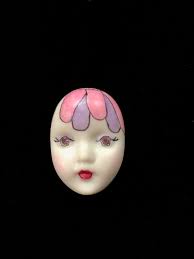 Adagio Face Brooches