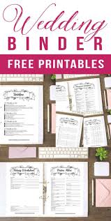 Check Out This Wedding Binder Full Of Free Printables 42 Freebies To Plan Your En Wedding Planner Printables Wedding Binder Printables Wedding Planning Binder