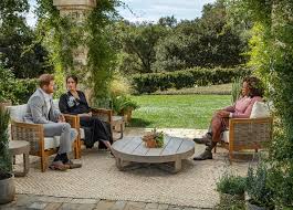 Prices subject to home office audit & correction. Patio Chairs Of Oprah S Meghan And Harry Interview Sell Out