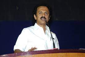 Mk stalin is the president of dmk party, dravida munnetra kazhagam,which is a major party of tamilnadu,located in south india. M K Stalin Wikipedia