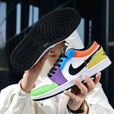 Pin On Wmns Air Jordan 1 Low Se Light Bulb Multi Color