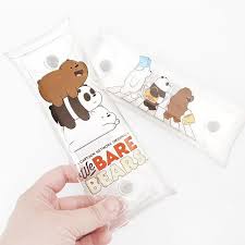 We Bare Bears Clear Folding Pencil Case We Bare Bears Bare Bears Pencil Case