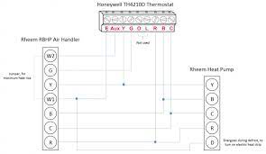 ℹ️ rheem heat pump manuals are introduced in database with 26 documents (for 19 devices). Honeywell T Stat Rheem Heat Pump L E Aux W1 W2 Wiring Questions Diy Home Improvement Forum
