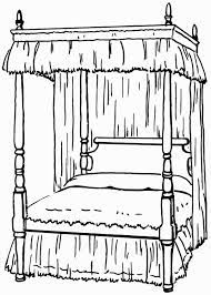 All new characters branch, barb, queen essence and others. Coloring Page Four Poster Bed Free Printable Coloring Pages Img 15693