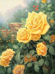 Check spelling or type a new query. Perfect Yellow Rose A Limited Edition Canvas Thomas Kinkade Studios