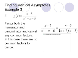 How to find vertical asymptote. Horizontal Vertical Slant And Holes Ppt Video Online Download