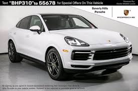 New 2020 Porsche Cayenne S Coupe Sport Utility In Los Angeles P14433 Beverly Hills Porsche