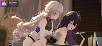 Bronya smashing Seele