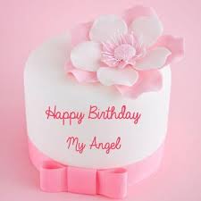 Birthday Cake Images With Name Angel Write Name On Happy Birthday Dear Girlfriend Cake Birthday Wishes For Girlfriend Birthday Greetings For Girlfriend Happy Birthday Dear