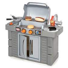 Little Tikes Cook N Grow Bbq Grill Kids Pretend Play Kitchen Play Kitchen Pretend Play Kitchen