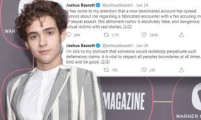 intro | am | am | am | am | | d | d | d | d | | g | g | f | f | | c | c | g/b | g/b | / verse 1 am look me in the eyes am tell me you're not lying to me d see through your disguise d you. Joshua Bassett Denies Sexual Assault Allegations Daily Mail Online