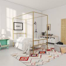 4 184 просмотра 4,1 тыс. Novogratz Marion Canopy Bed Twin Gold Walmart Com Walmart Com