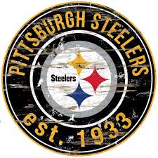 All the best pittsburgh steelers gear and collectibles are at the official online store of the nfl. Adventure Furniture 24 Nfl Pittsburgh Steelers Round Distressed Sign N0659 Pit The Home Depot