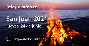 San Juan 2021 Temporizador Online Reloj Alarma Es