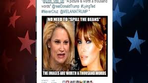 After midnight thursday, cruz responded to trump's latest jab, taking to his own twitter account to write, donald, real men don't attack women. your wife is lovely, and heidi is the love of my life, the junior. Election 2016 Candidates Wives In Middle Of Trump Cruz Twitter Feud Ksnv
