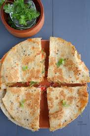 Tandoori Paneer Quesadillas Indian Funfood