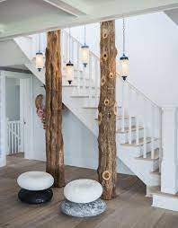 Kein wunder, dass wir uns diesen trend ganz schnell ins haus holen. Pin Von The Emerald Auf Entry Rooms Wohnung Wohnzimmer Deko Baumstamm Deko