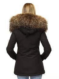 Maybe you would like to learn more about one of these? Manteau D Hiver Parka Femme Noir Avec Col En Fourrure Rani N Versano
