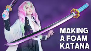 Get it as soon as tue, dec 29. Eva Foam Katana Cosplay Tutorial Mitsuri Kanroji Demon Slayer é¬¼æ»…ã®åˆƒ Youtube