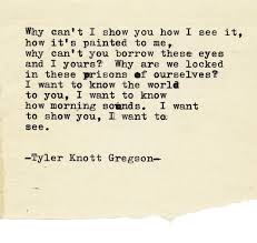 Tyler Knott Gregson New Quotes Words Word Doodles