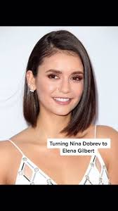Transforming Nina Dobrev into Elena Gilbert