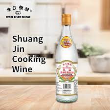 Cooking wine should be good enough to drink, but not so good that you feel bad dumping it into a sauce or stew. Pearl River Bridge Shuang Jin Cooking Wine 500ml Chinese White Wine Chinese Wine Cooking Alcohol