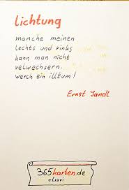 He was the life partner of. 365karten On Twitter Lechts Und Rinks Ernst Jandl Gedichte Poesie 365karten