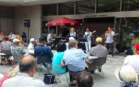 Monday, tuesday, wednesday, thursday & friday 7:00 a.m. Susan Pereira Jazz On The Plaza St Peter S Church Nyc Photo Lynne Mueller