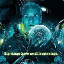 Big Things Have Small Beginnings” by Vance Kelly ⁣ @herocomplexgallery⁣  @vance_kelly  https://hcgart.com/products/big-things-have-small-beginnings-by-vance-kelly