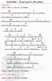 คอร ดเพลง ใครย งไม ม ผ ว บ ค ศ ภกาญจน ft แจ ค ล กอ สาน คอร ด ง ายๆ แนวเพลง เพลง คอร ดก ต าร